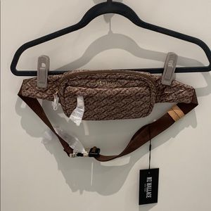 Brown MZ Wallace Belt Bag NWT